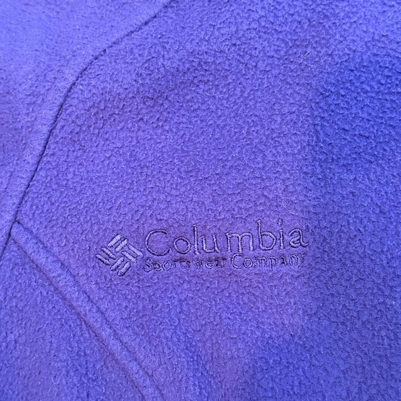 Columbia women’s fleece slim fit pullover jacket size M - Picture 6 of 6